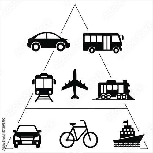Transportation Modes A Visual Guide to Travel Options