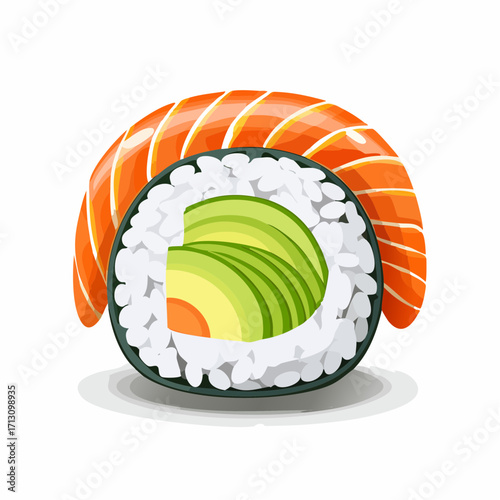 Lachs Sushi