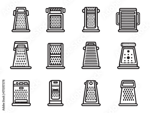 Box grater modern minimalist cooking utensil