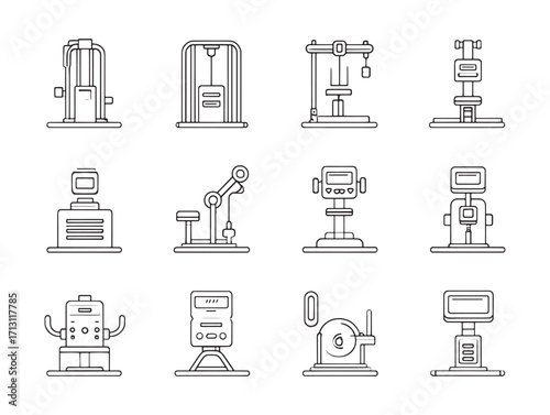 Cable machine modern minimalist strength training