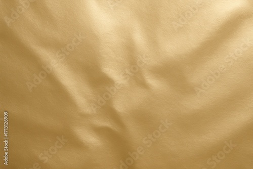 Luxurious champagne gold foil texture with realistic metallic highlights soft gradients and subtle crinkles elegant shimmering background for premium branding