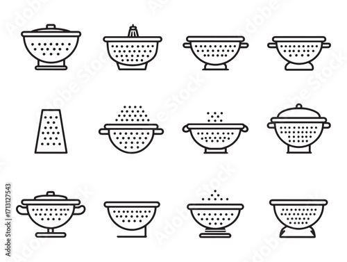 Colander durable lightweight cooking accessory item