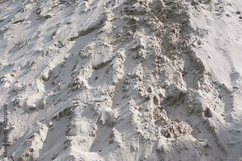 Fototapeta premium Close-up of textured sand dune surface