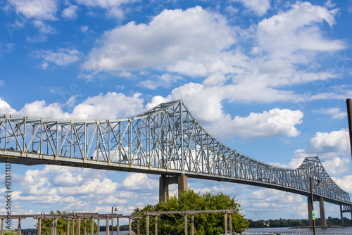 Photos The Commodore Barry Bridge over the Delaware River at Subaru Park in Chester Pen