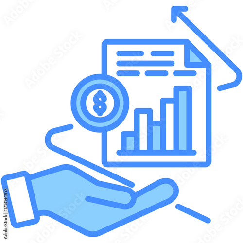 Financial Report Icon