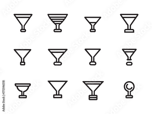 Funnel for pouring liquids and powders
