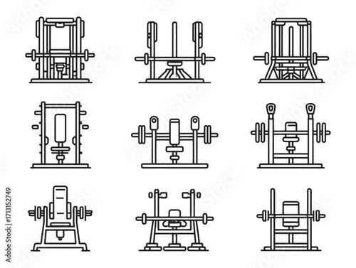 Hack squat machine leg training equipment