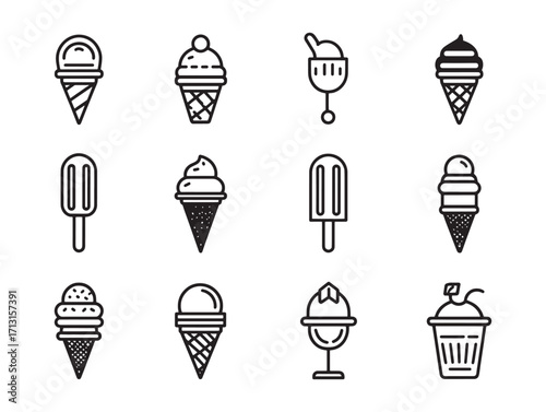 Ice cream scoop perfect for desserts