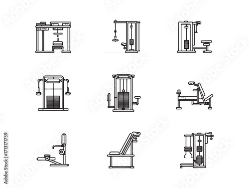 Pec deck machine bodybuilding home gym device