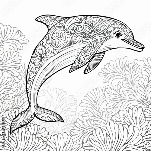 Sleek sports car with large rear spoiler coupe racing