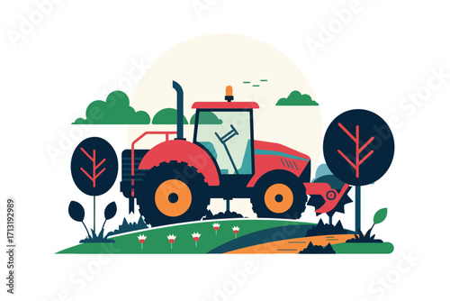 agriculture cultivated growing outdoor isolated