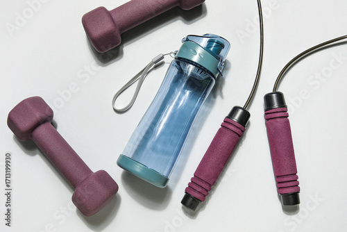 Sports water bottle, jumpin...