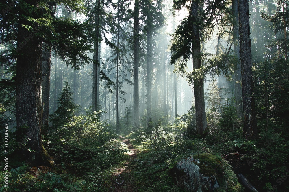 Obraz premium Beautiful Forest. High quality