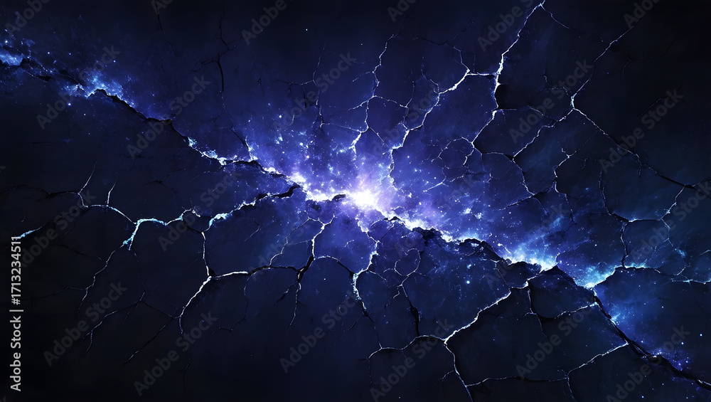 Fototapeta premium Cosmic Cracks