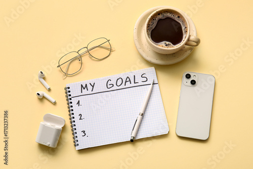 Personal goal setting noteb...