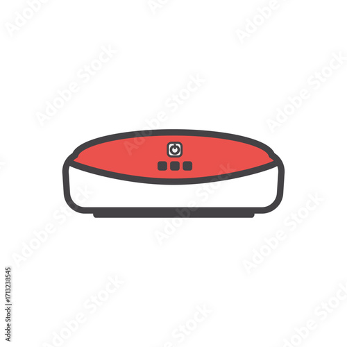 Modern Stylish Router Network Device Tech Connectivity for Home or Office