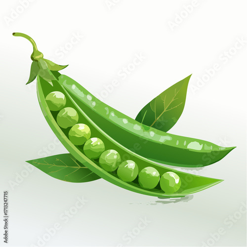 Grüne Erbsen