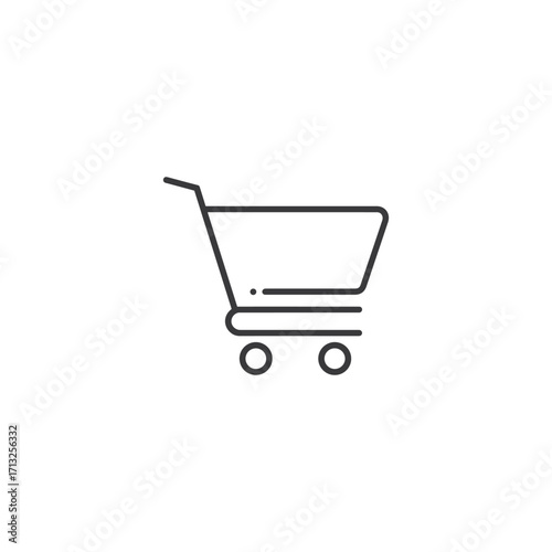 E-Commerce and Shopping Cart Icon Set | 10 Minimalist Line Icons for Online Retail, Shopping Baskets, Carts, Bags, and Mobile Purchases | Perfect for Web Design, Apps, and Digital Marketplaces
