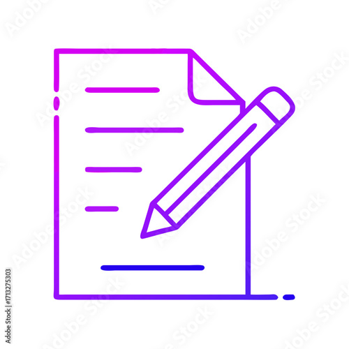 A document with pencil over it, ready for note taking or writing
