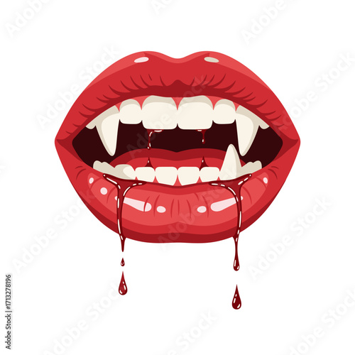 vampire lips, vampire fangs, red lips, sharp fangs, dripping blood, halloween lips, scary mouth, spooky fangs, gothic lips, horror fangs, vampire mouth, halloween symbol, creepy lips, halloween art, s