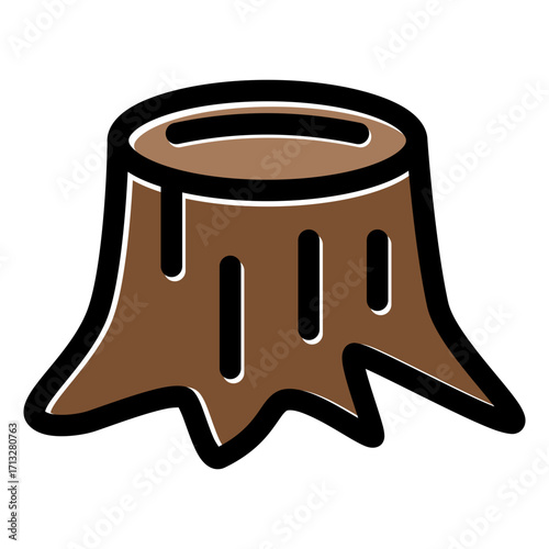 tree stump icon