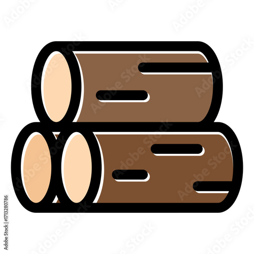 wood log icon