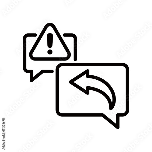 Response line icon