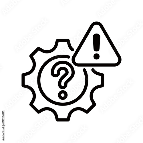 Issue line icon