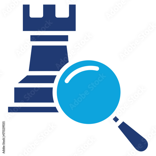 Differentiation Strategy  Mixed color icon