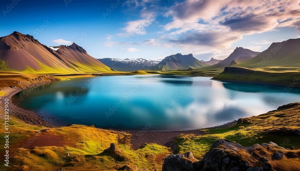 Fototapeta premium Iceland Lake