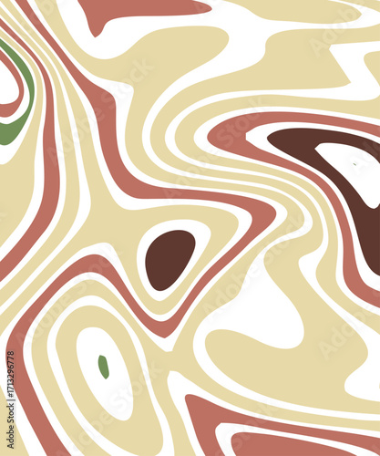 Abstract Swirling Liquid Marble Pattern Background Texture.
