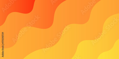Abstract summer wave pattern with orange and yellow gradient lines. aqua, vector, lines, waves, light, color, curves, gold, shape. warm vibrant colors blending from orange to deep burgundy shades. art