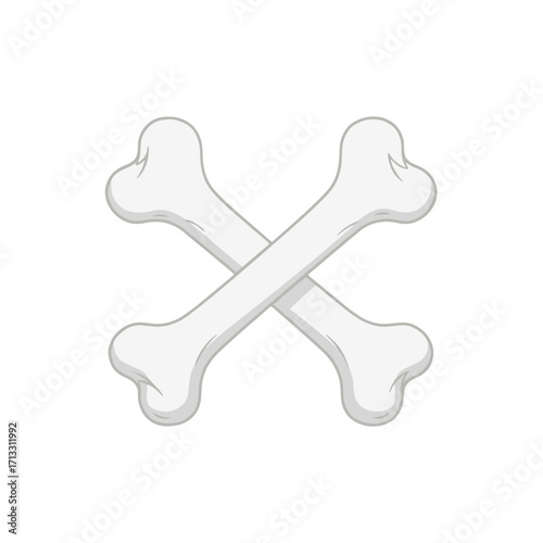 crossbones, cartoon bones, white bones, skull and bones, spooky bones, pirate symbol, halloween bones, scary bones, skeleton bones, creepy bones, bone icon, gothic symbol, horror bones, scary design, 