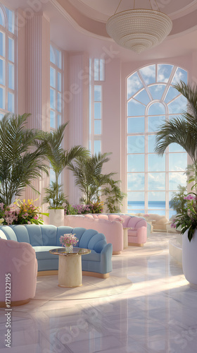 Miami Art Deco Luxury Interior - Real Estate Photography