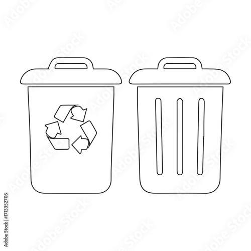 Recycling Bin Icons