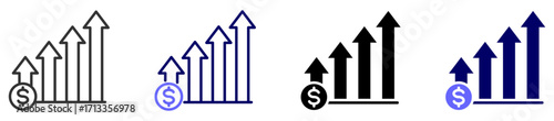 Economy  color icon sheet