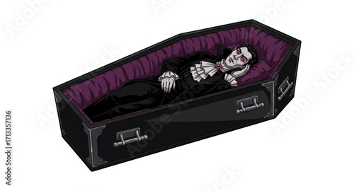 Coffins and vampires 