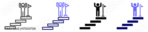 Success Icon set Multiple style 