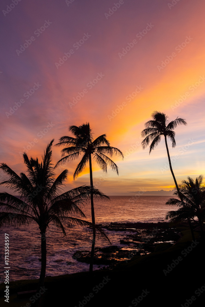 Obraz premium Hawaii Sunset