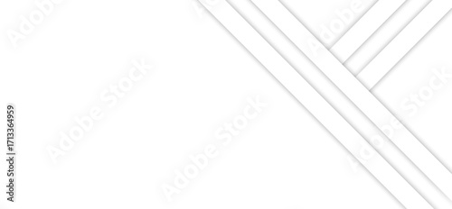 White abstract background with soft diagonal lines. Simple modern geometric vector background eps 10.