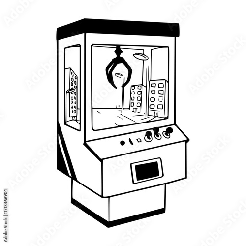 arcade game claw machine
