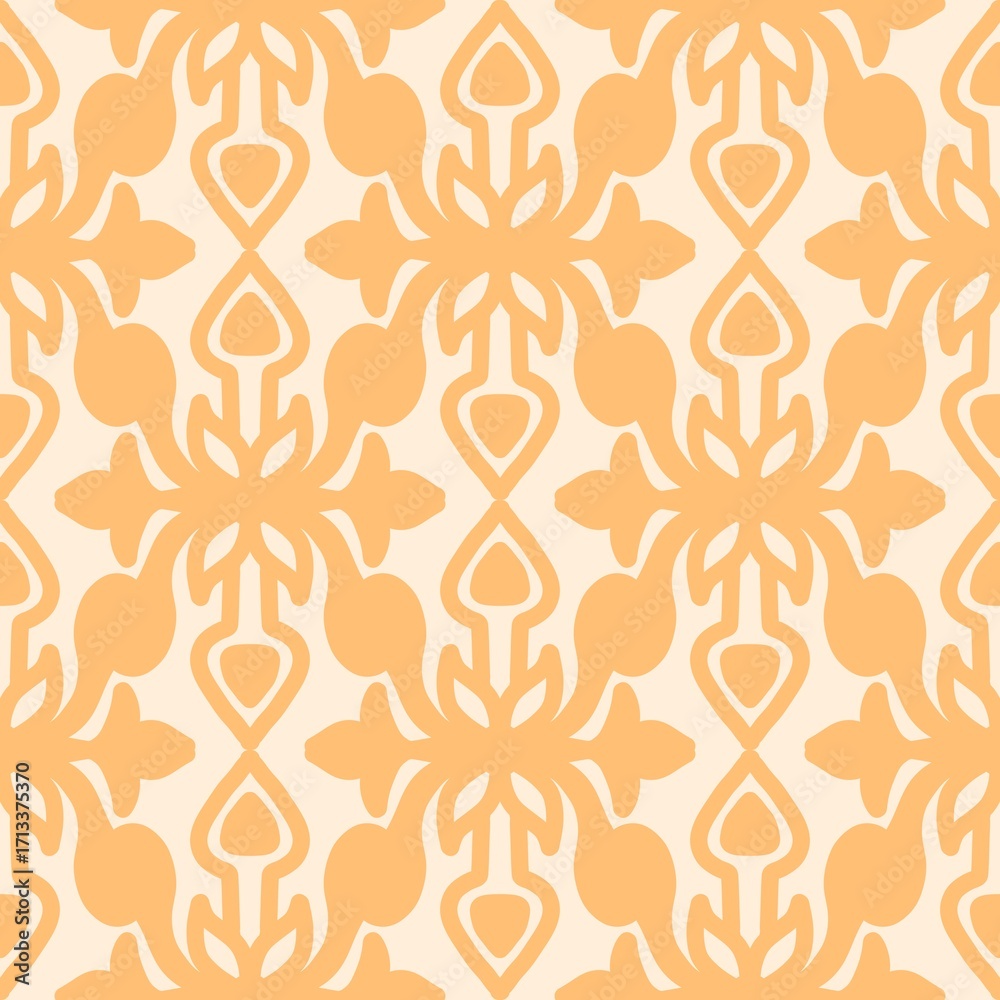 Fototapeta premium pattern batik flower damask ethnic boho ikat texture tribal geometric background