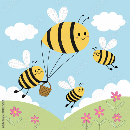 bee on a flower