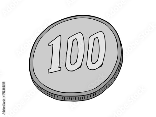 硬貨 100円 