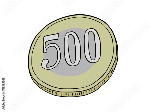 硬貨 500円 