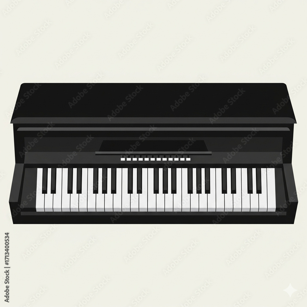 Fototapeta premium piano keys vector