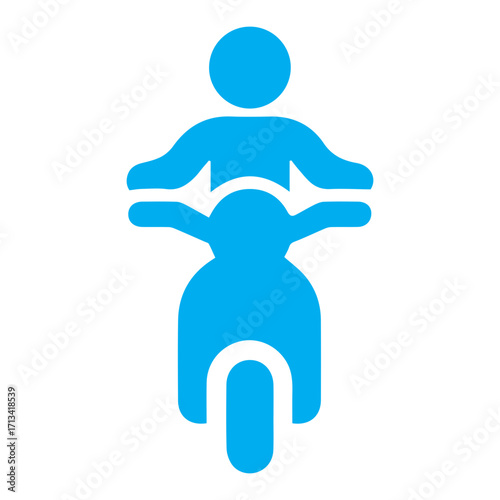 Riding the Scooter
