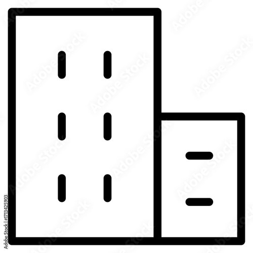 skycraper, office, building icon