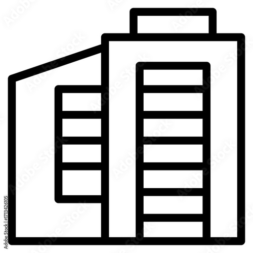 skycraper, office, building icon