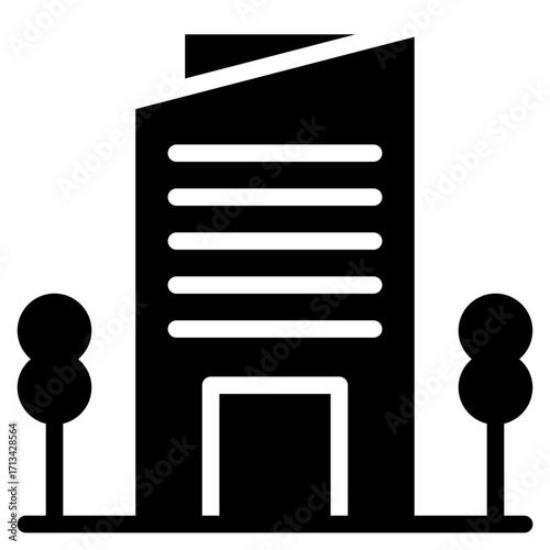 skycraper, office, building icon